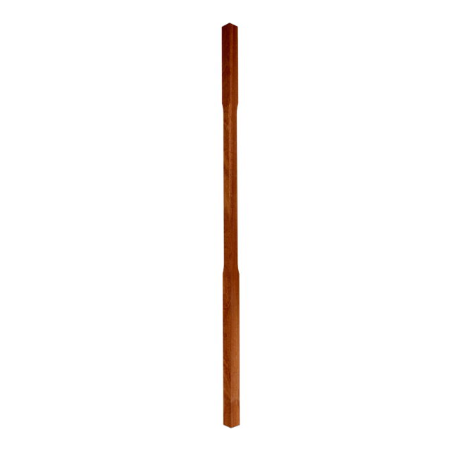 Mahogany-Chamfered-32mm x 1100 - Wooden Staircase Spindle