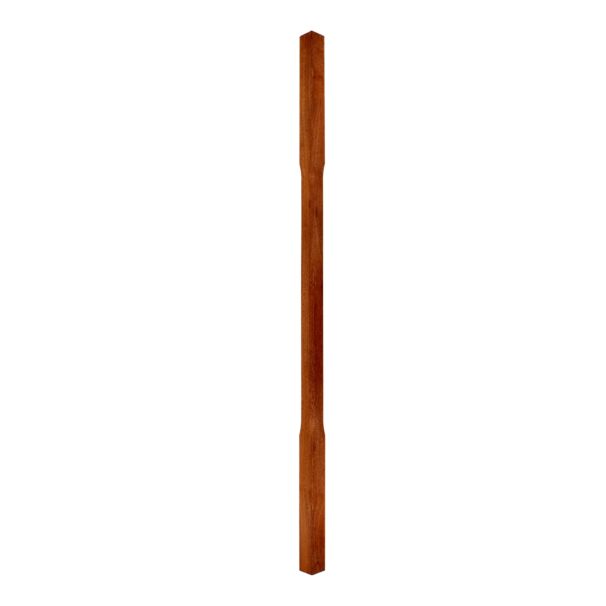 Mahogany-Chamfered-32mm x 900 - Wooden staircase spindle.