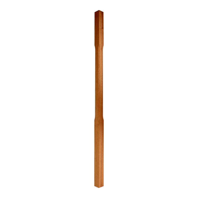 Mahogany-Chamfered-41mm x 1100 - Wooden Staircase Spindle
