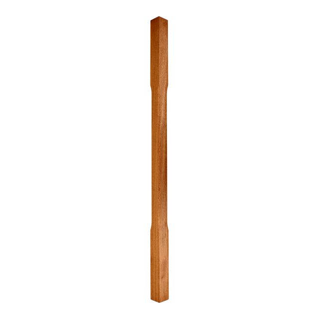 Mahogany-Chamfered-41mm x 900 - Wooden staircase spindle.