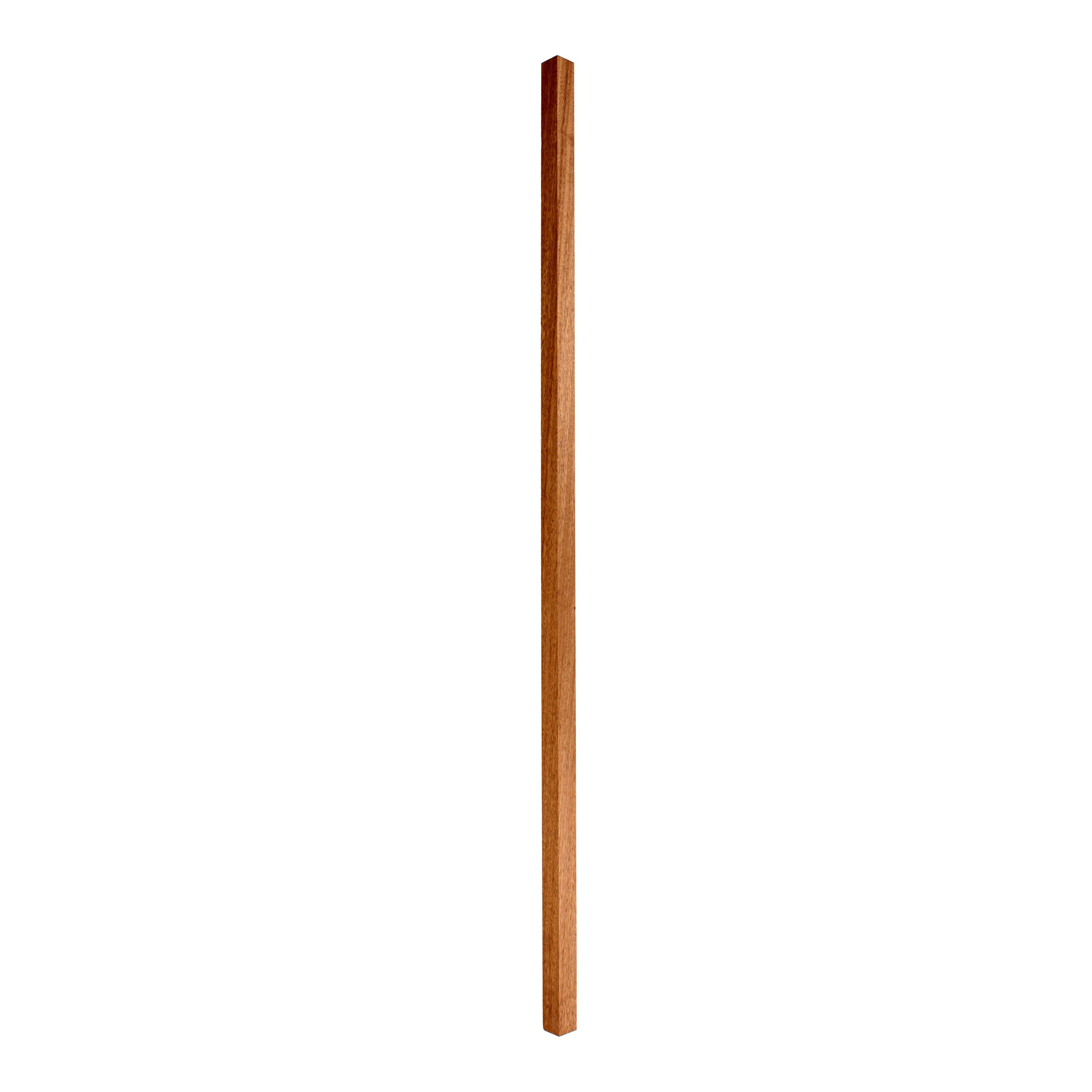 Mahogany-Square-27mm x 1100 - Wooden Staircase Spindle