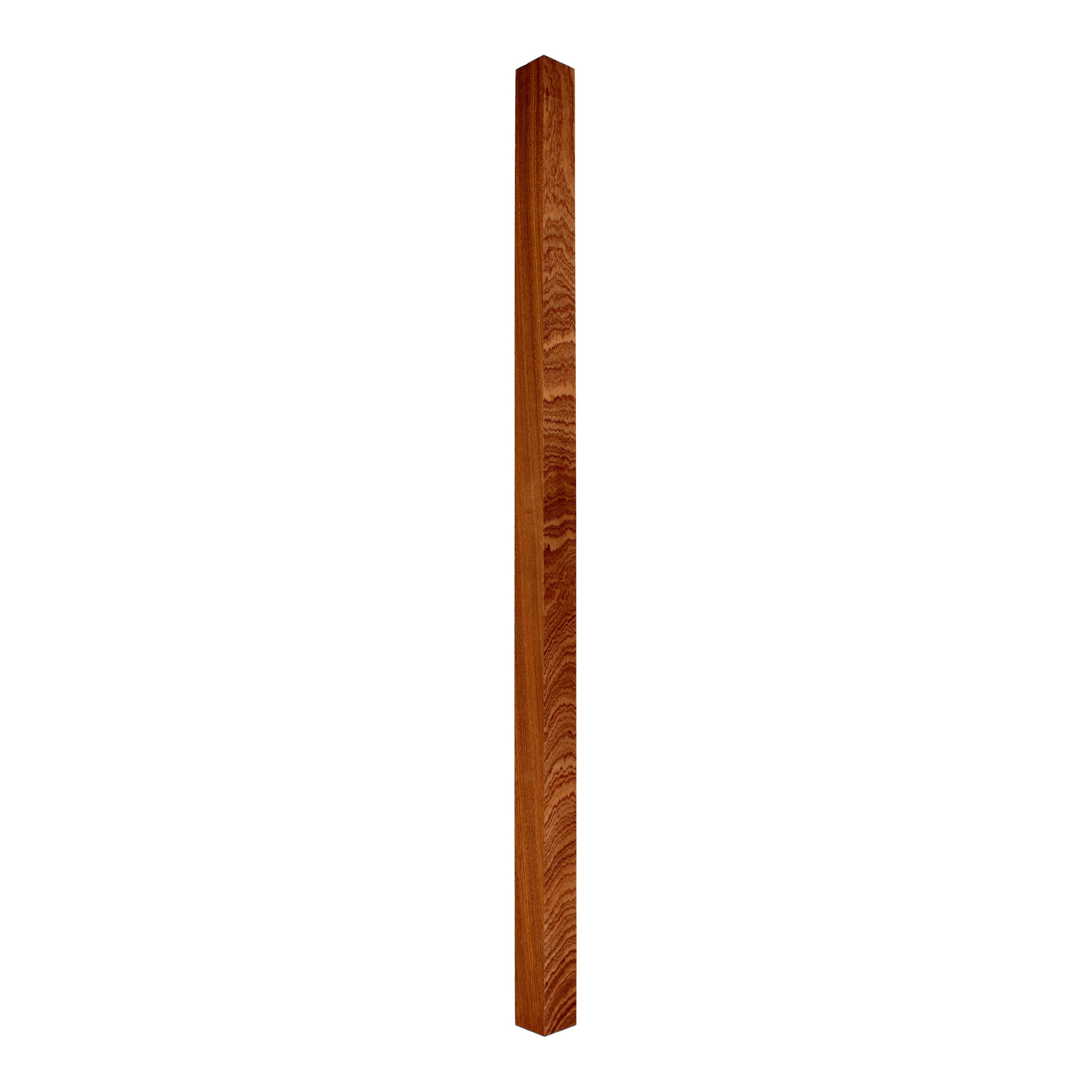 Mahogany-Square-41mm x 900 - Wooden staircase spindle.