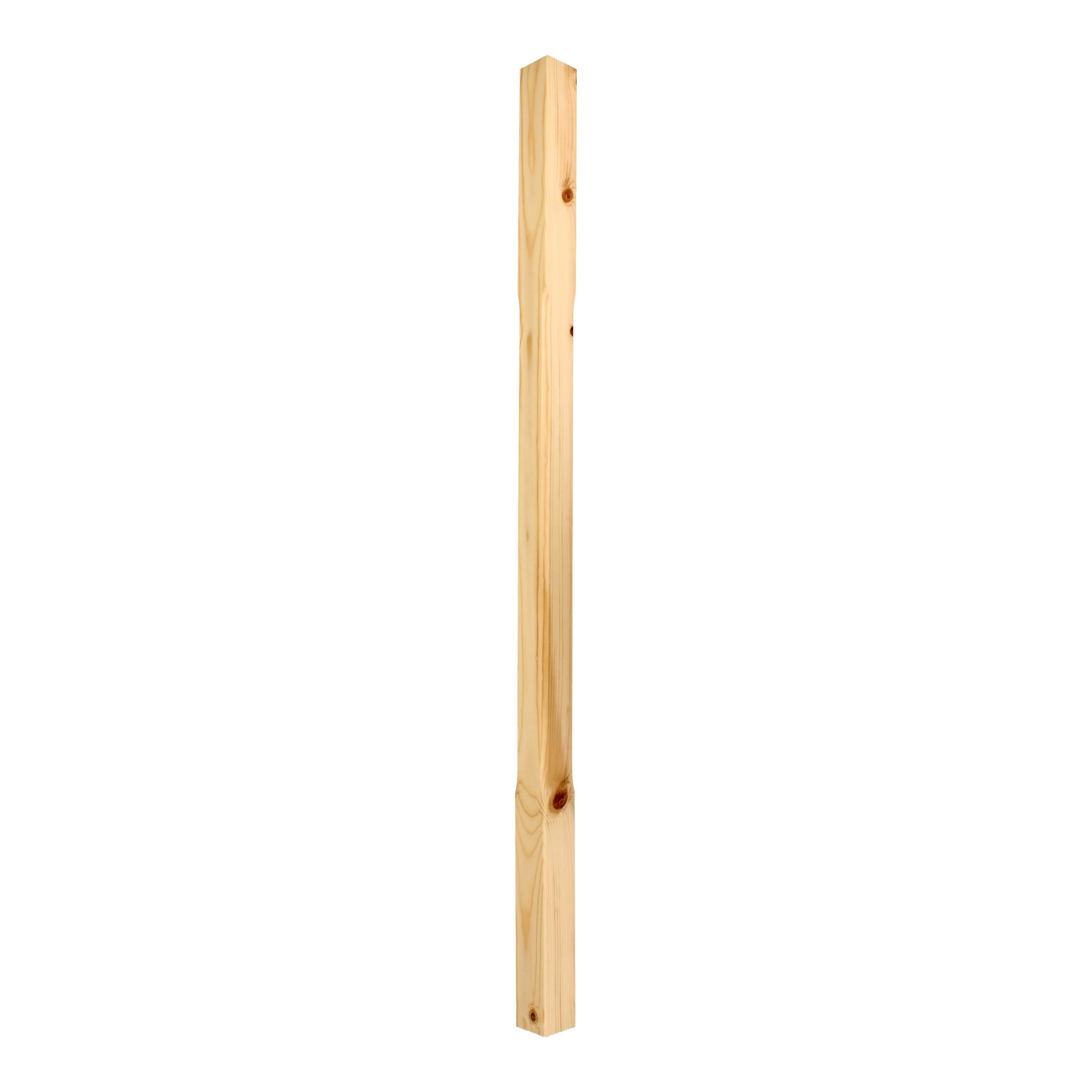Pine-Chamfered-41mm x 900 - Wooden staircase spindle.
