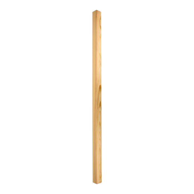 Pine-Square-41mm x 1100 - Wooden staircase spindle.