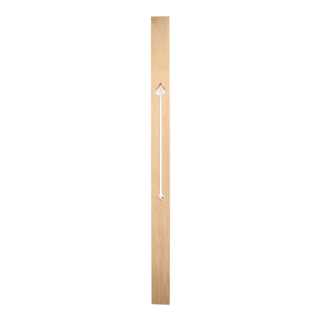 Poulett gardens London-TW14QR - Matching wooden shaped spindle for staircase.
