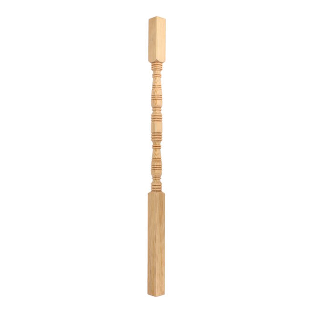 Edwyn Close Barnet-EN52QR - Matching wooden turned spindle for staircase.