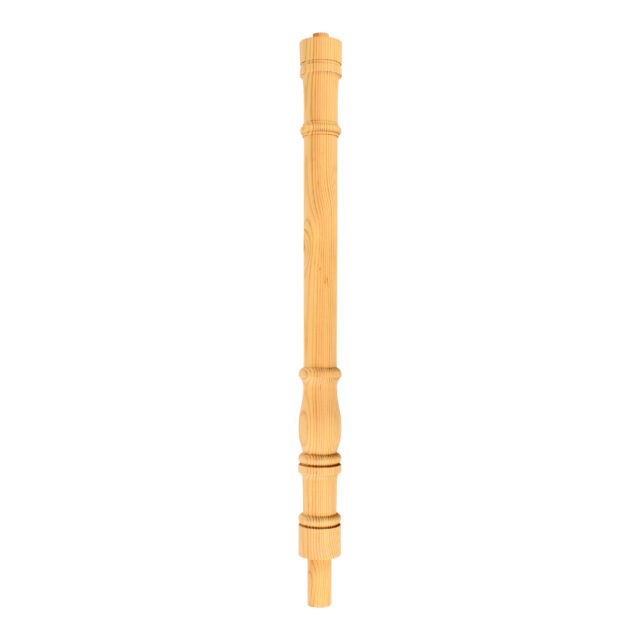 Chase Side Enfield-EN20QZ - Matching wooden newel post for staircase