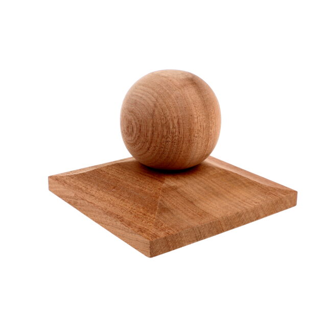 Lincoln Road London-E78QN - Matching wooden newel cap for staircase.