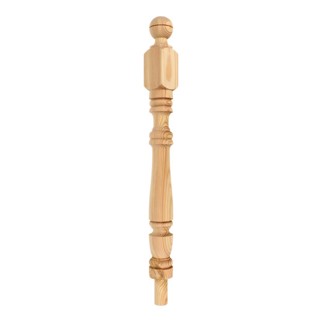 Manwood road London-SE41AB - Matching wooden newel post for staircase.