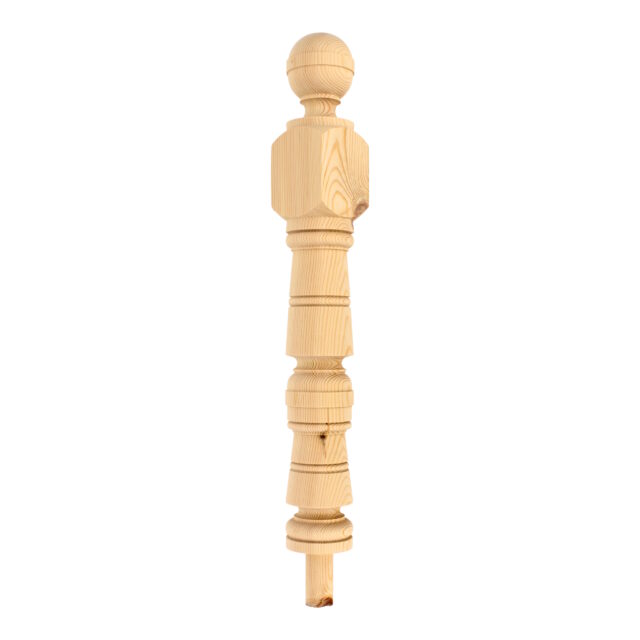 Wathen Road Dorking-RH41JY - Matching wooden newel post for staircase.