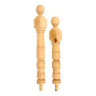 Wathen Road Dorking-RH41JY - Matching wooden newel post for staircase.