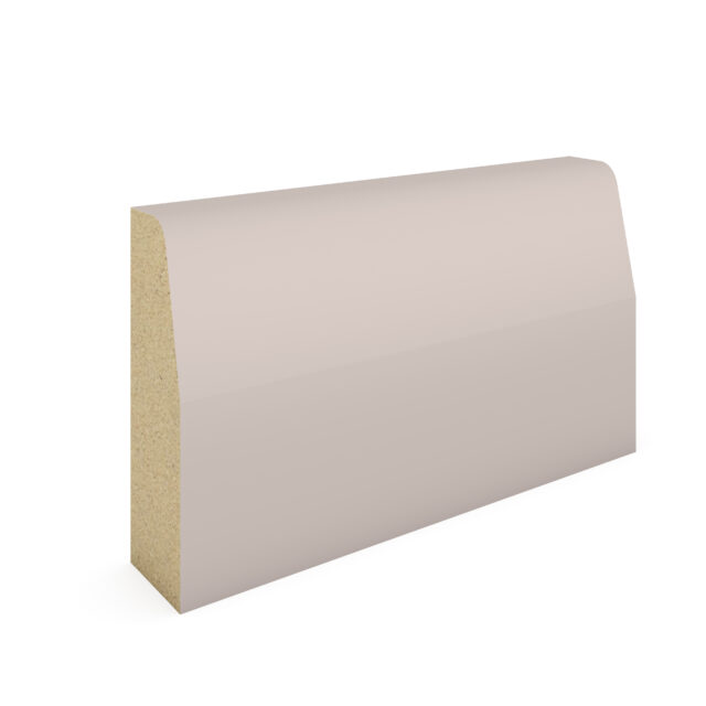 White Primed MDF-Chamfered & Rounded Architrave-57x18x5400