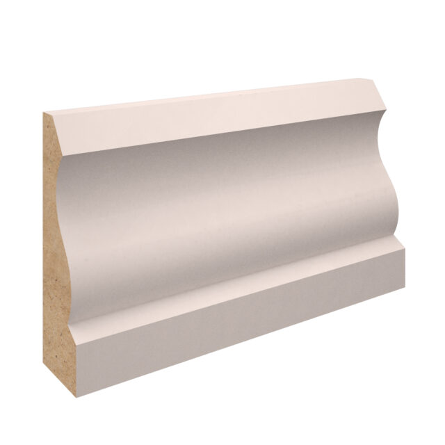White Primed MDF-Ogee Architrave-57x18x5400
